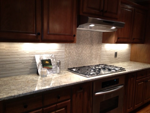 Home design - transitional home design idea in Omaha
