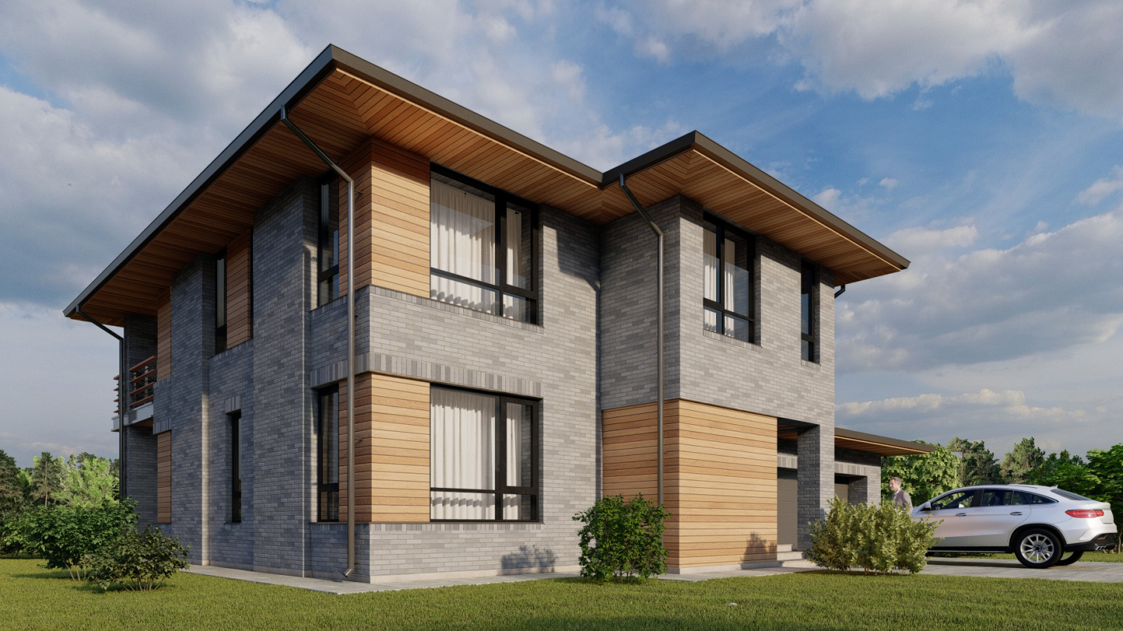 Дом в коттеджном поселке Тургай в Лаишевском районе РТ