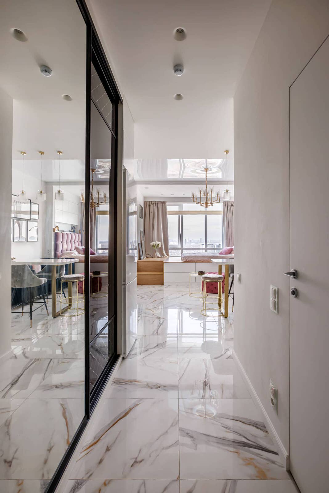 Дизайн и ремонт квартиры в ЖК «Хедлайнер» — Высокая мода