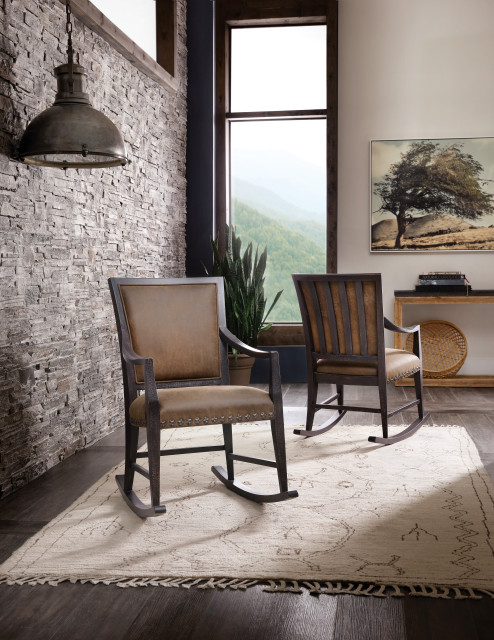 Magic Rocking Chair Big Sky Rocking Chair - Transitional - Rocking Chairs - by Buildcom | Houzz