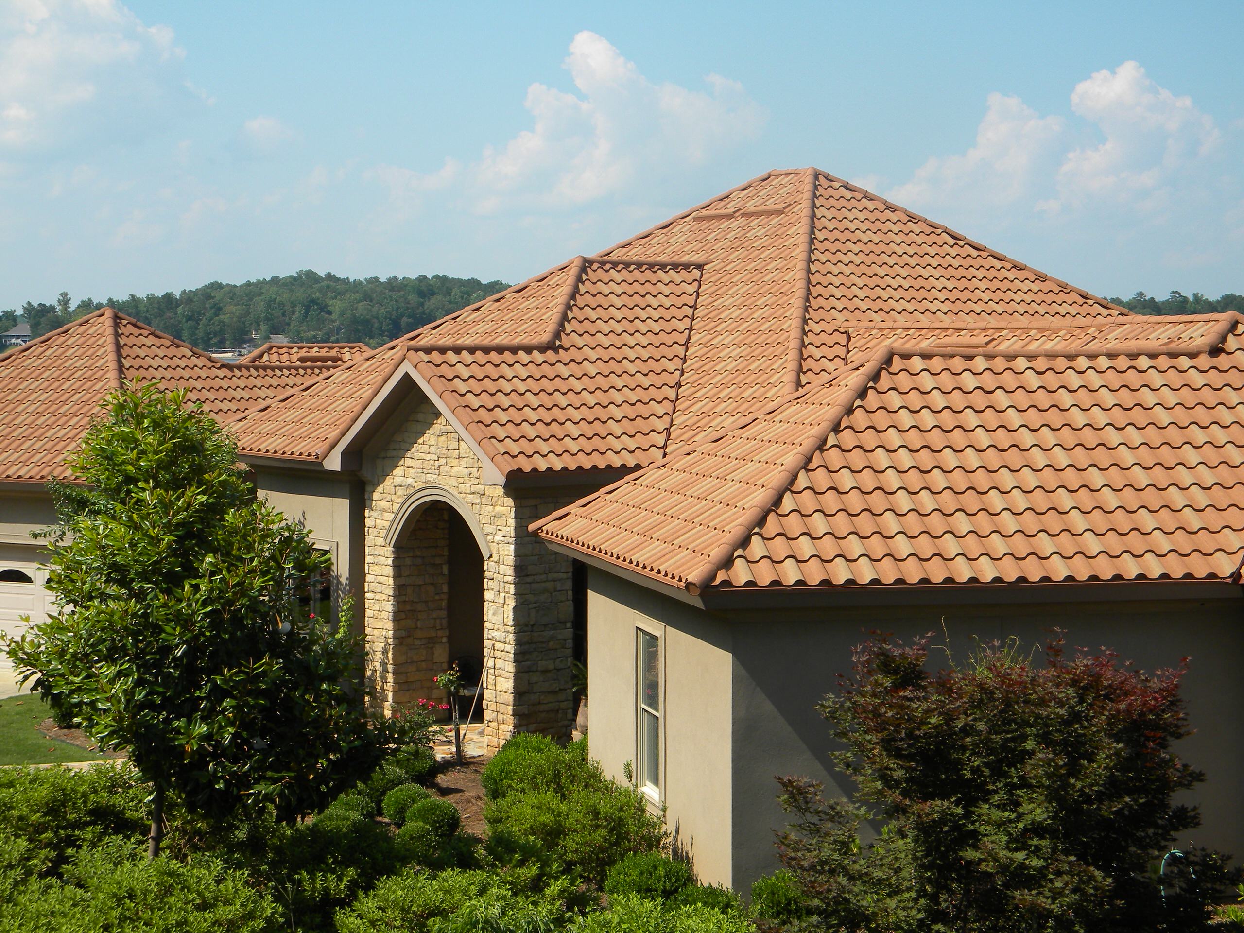 Corrugated Metal Roof Mediterranean | Houzz