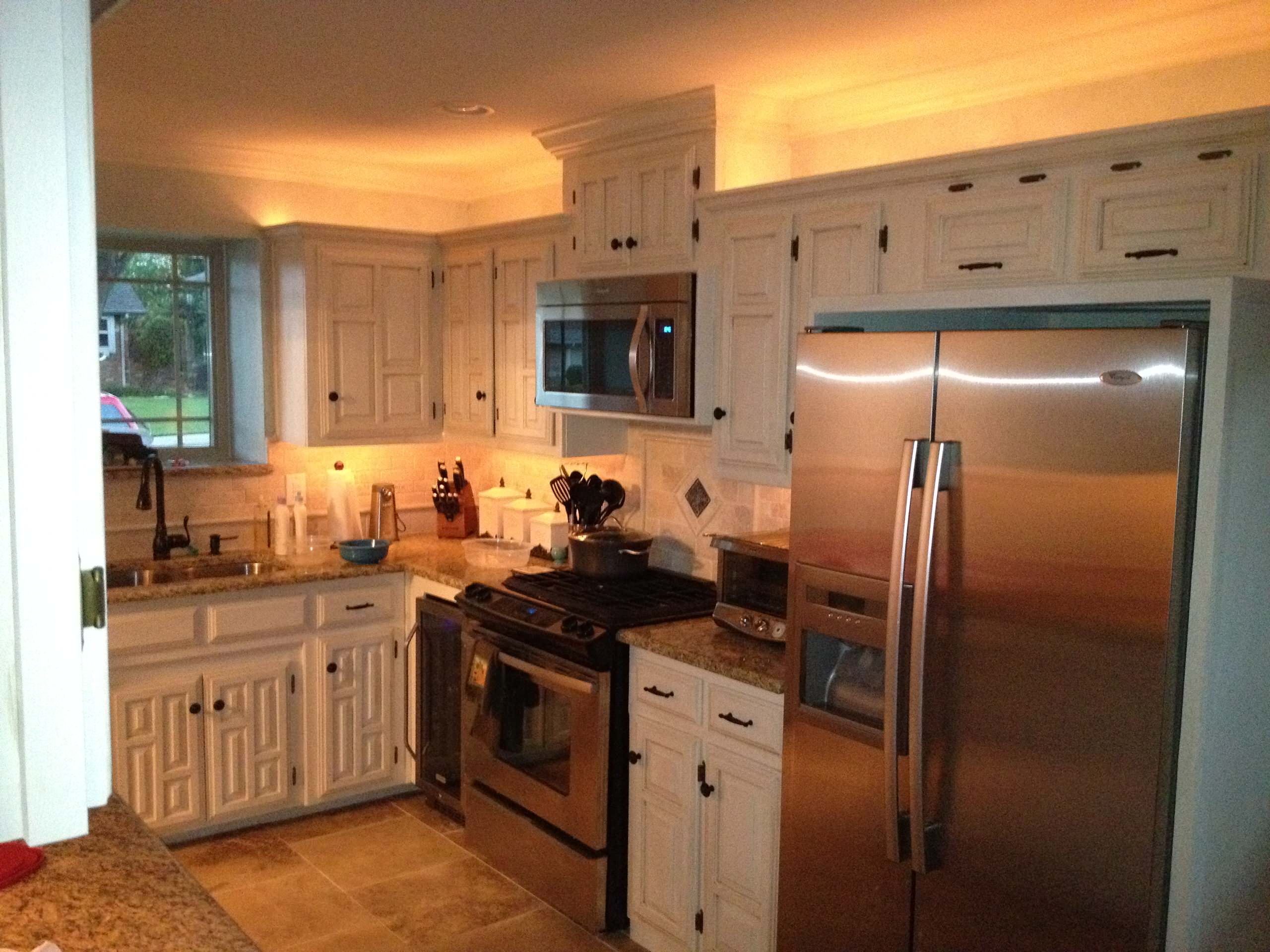 A whole new kitchen while minimizing expense