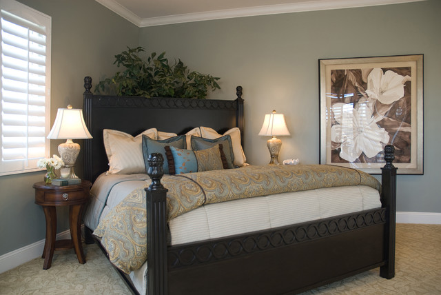 Casual Elegance Master Bedroom American Traditional