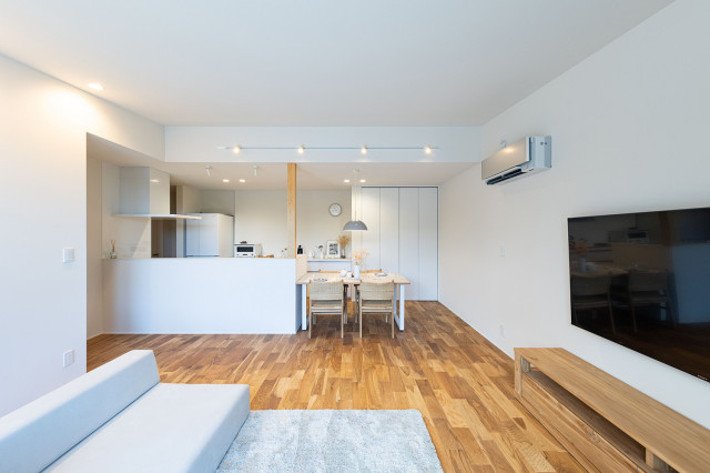 憧れのナチュラルシンプルな平屋 moderne-salon
