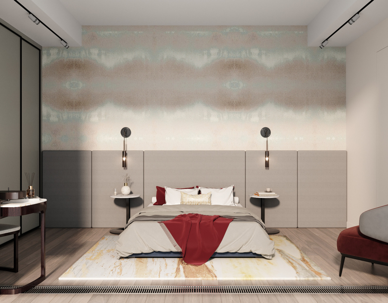 Гостевая спальня. Третий этаж.