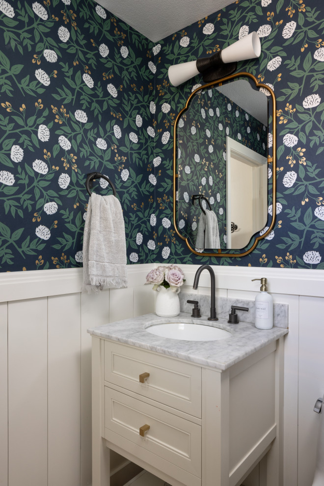 #KitchenOfHerDreams - Beach Style - Powder Room - Other - by Bryan ...