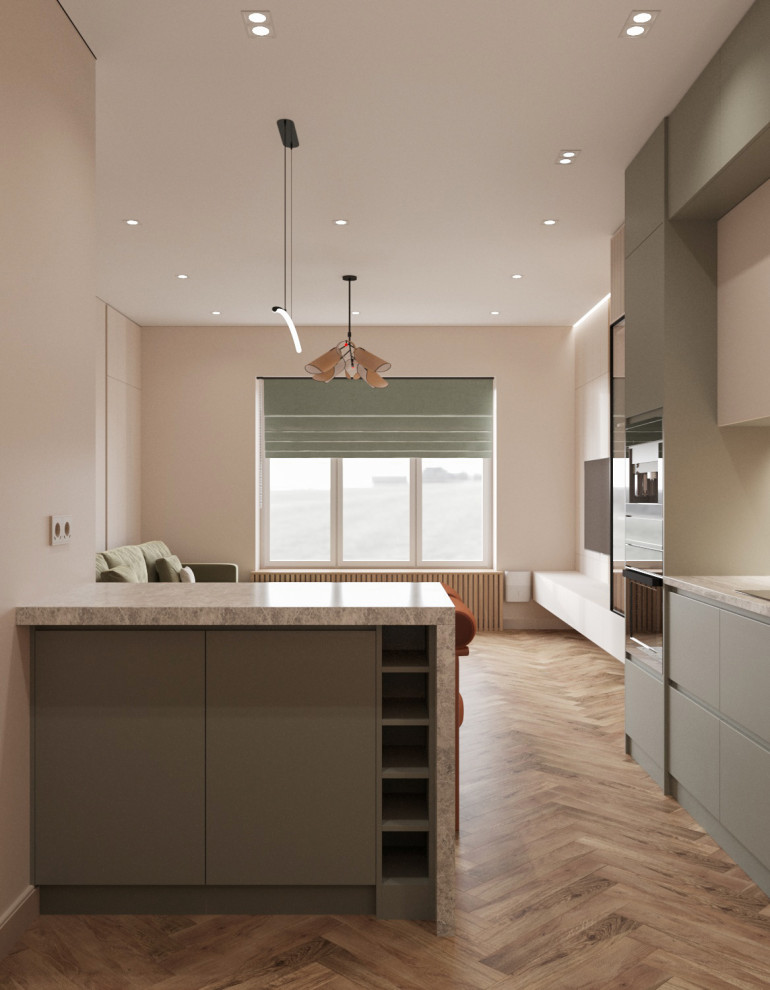 Дизайн-проект для семьи с двумя  маленькими детьми