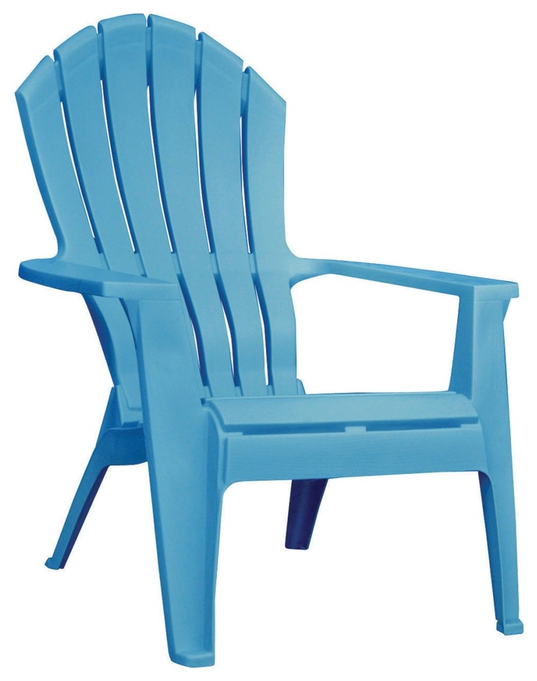 Adams Adirondack Stacking Chair, Pool Blue