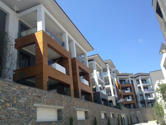 Townhouse Development modern-fasad