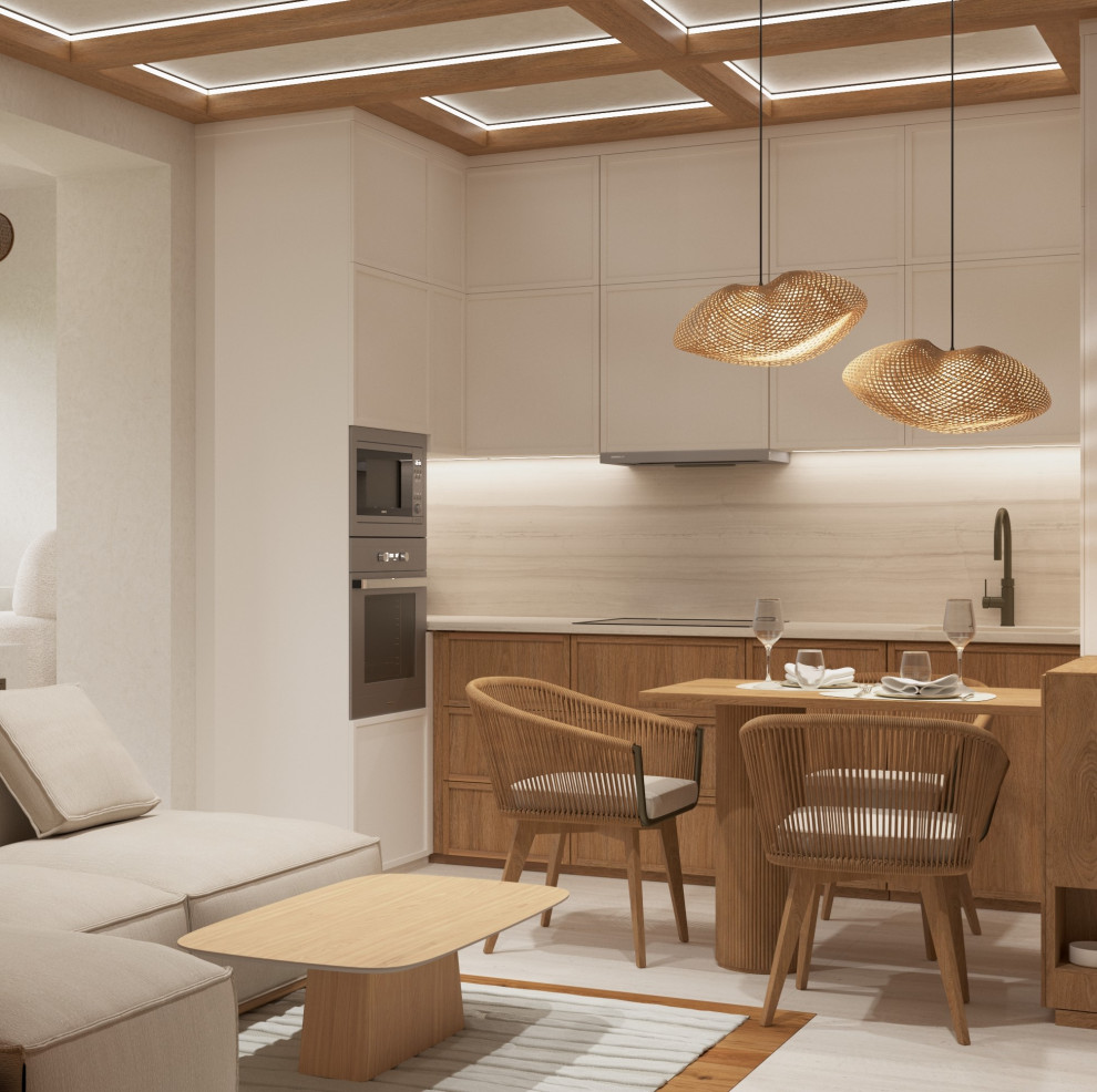 Проект квартиры в Москве, джапанди