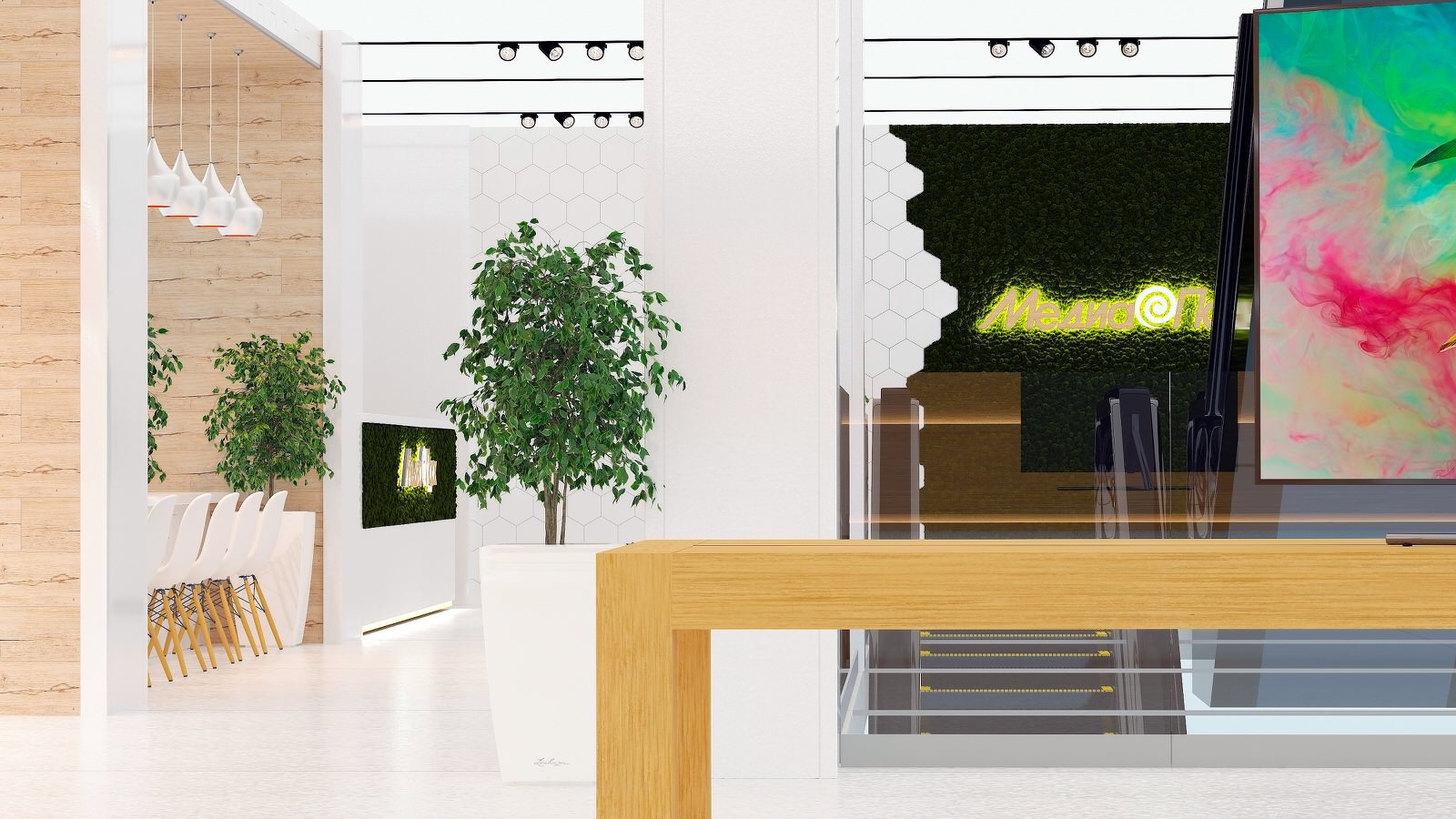 Пятиэтажный торговый центр "Медиа Парк"