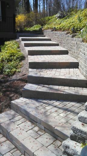 Paver Walkways & steps
