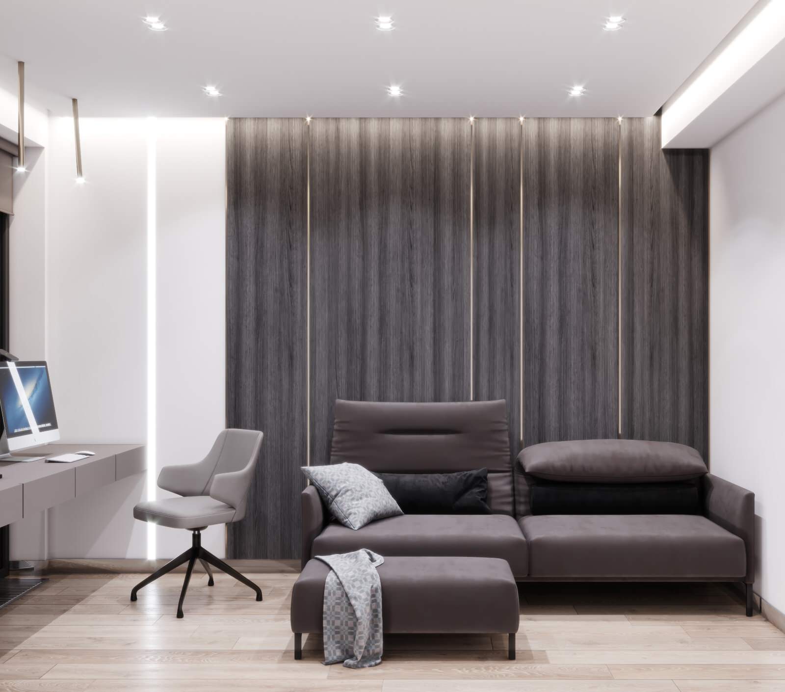 Дизайн интерьера квартиры 120 кв.м. в ЖК "Плазма"