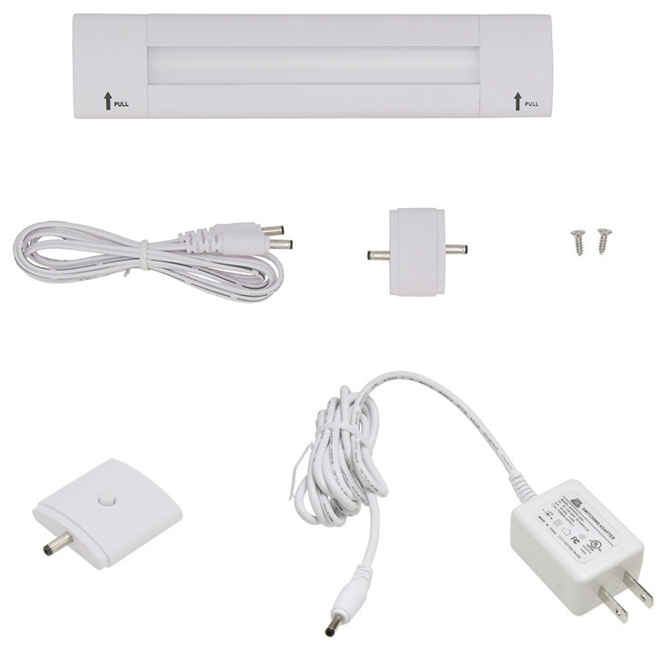 Lightkiwi Lilium 6" Warm White Modular LED Under Cabinet Lighting Basic Kit