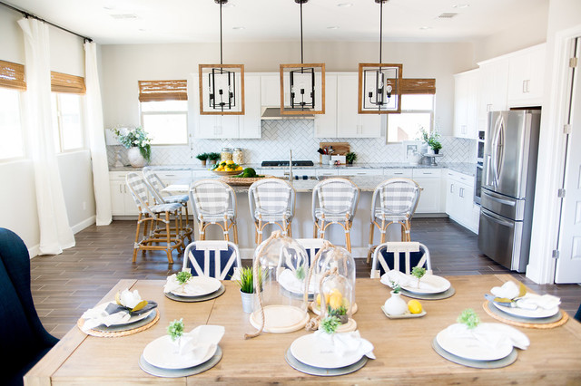 Coastal Transitional di-transizione-sala-da-pranzo