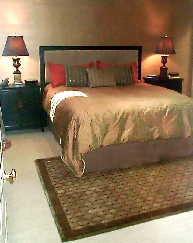 This is an example of an asian bedroom in San Francisco.