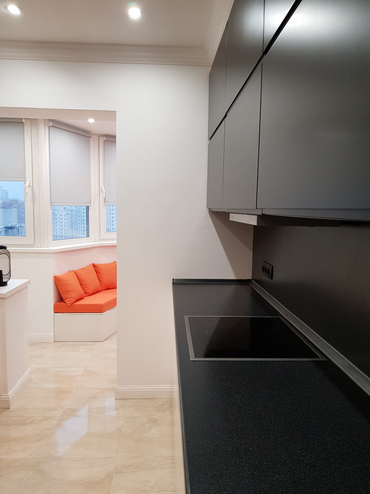 Кухня из проекта квартиры на ул. Верхние поля