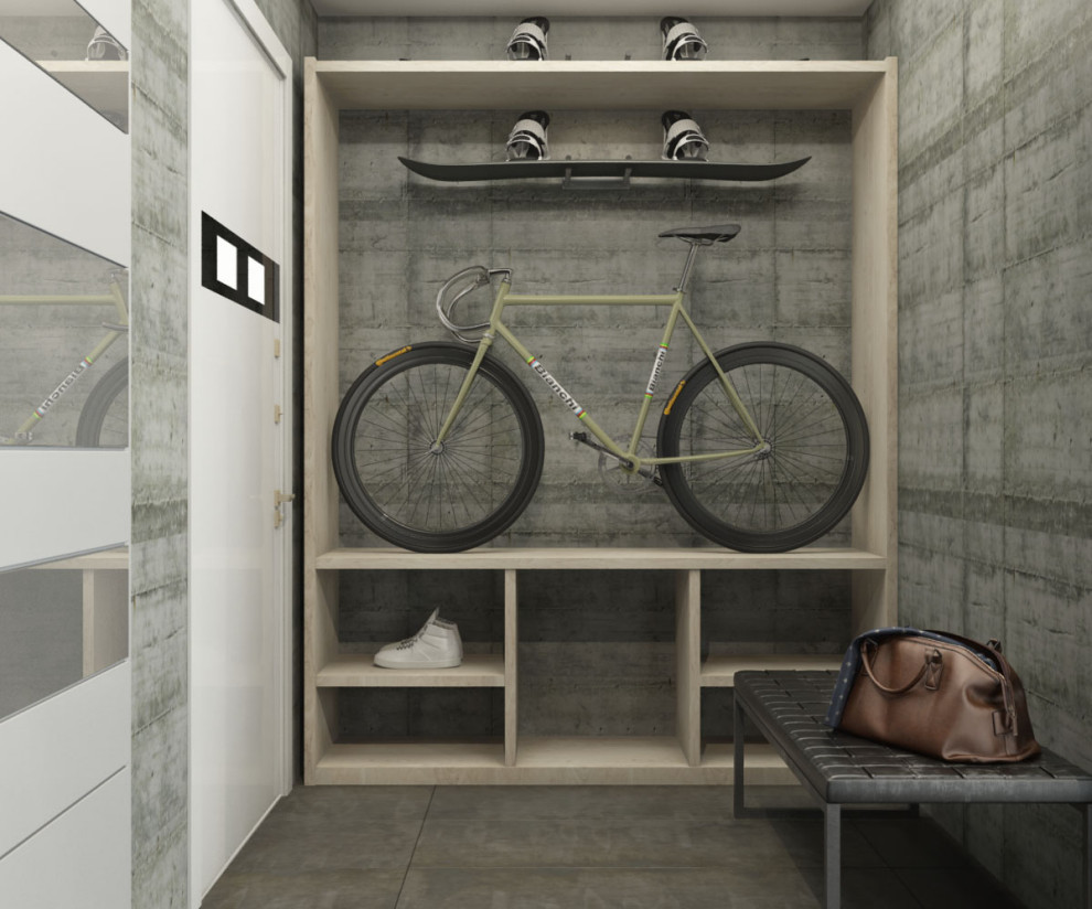 Лофт с элементами индустриального стиля