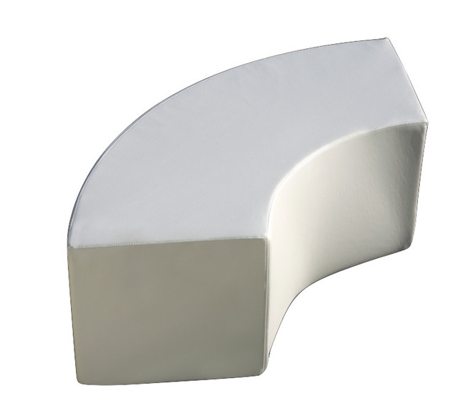 Arc Curved Outdoor Bench Contemporary Outdoor Benches By La