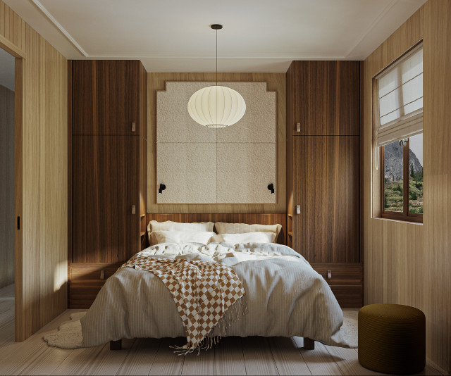 Ch&acirc;tel rustico-camera-da-letto