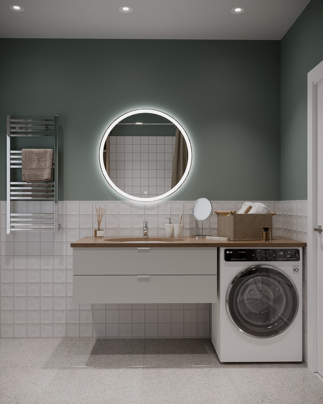 Однокомнатная квартира для молодой девушки