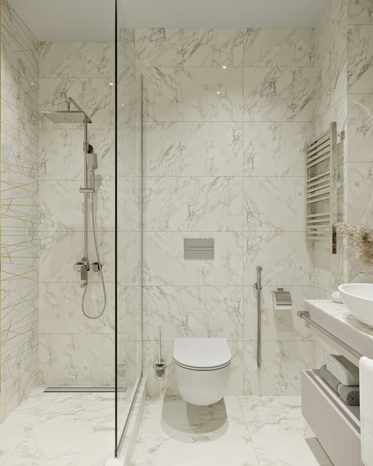 ЖК Летний сад, трехкомнатная квартира