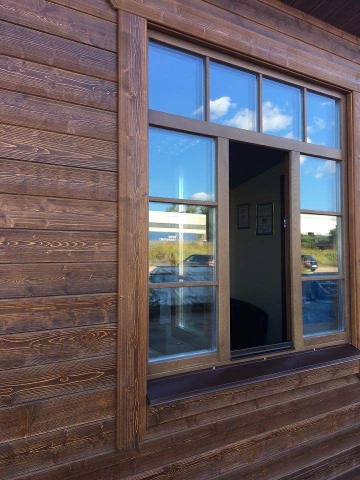 Наша работа - покрашенные дома