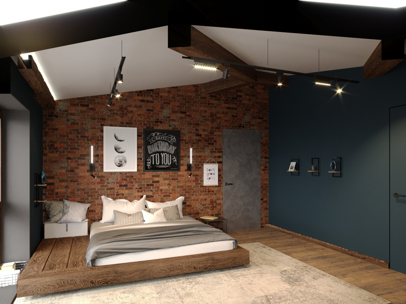 Дизайн проект интерьера загородного дома 850 м2