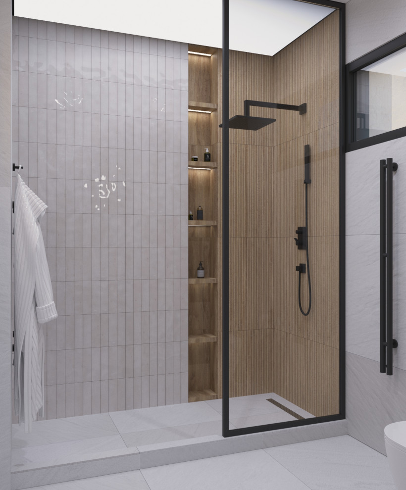 Проект загородного дома в Ленинградской области, стиль джапанди