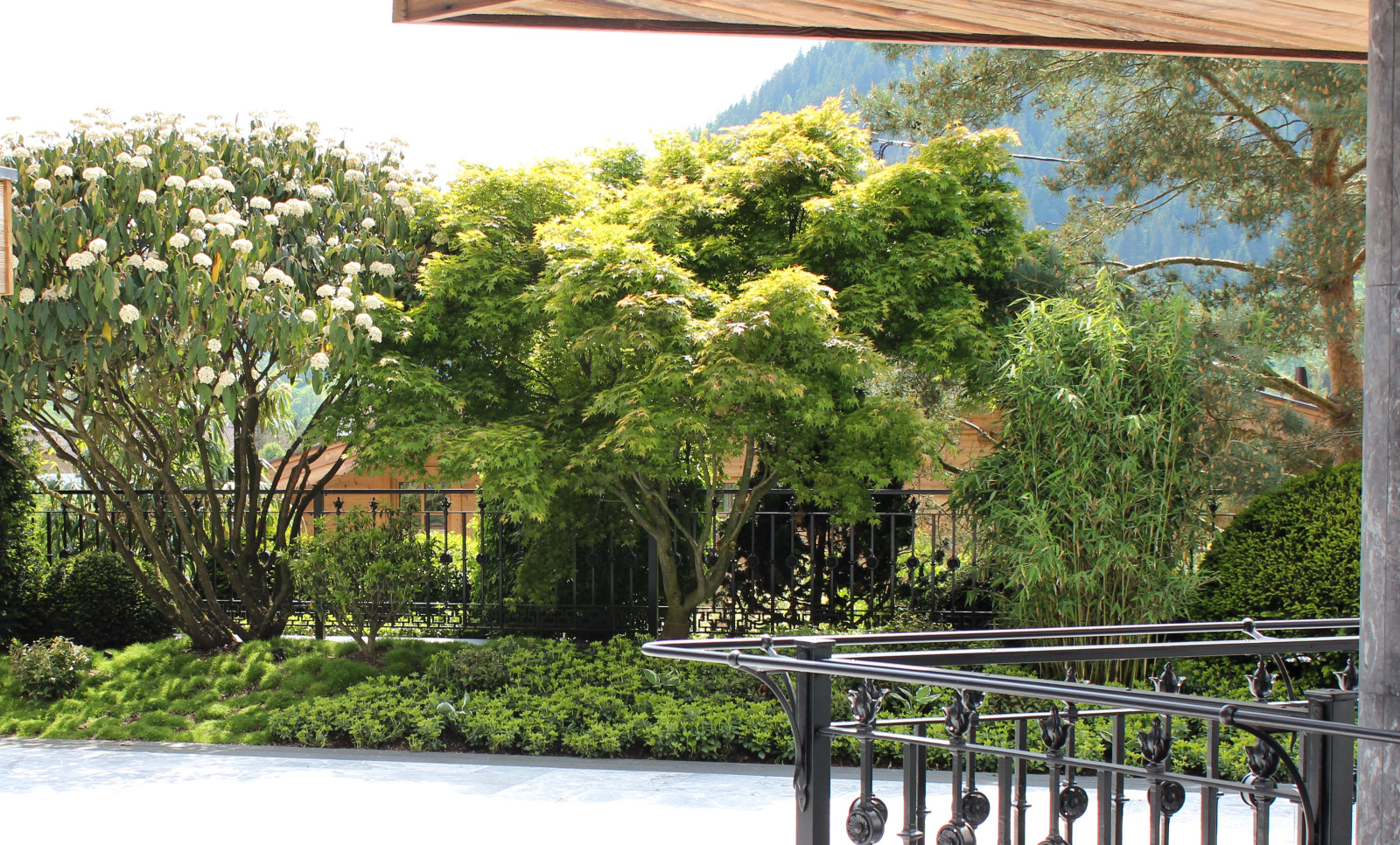 Japanese style garden design & Waterfall construction in Tyrol