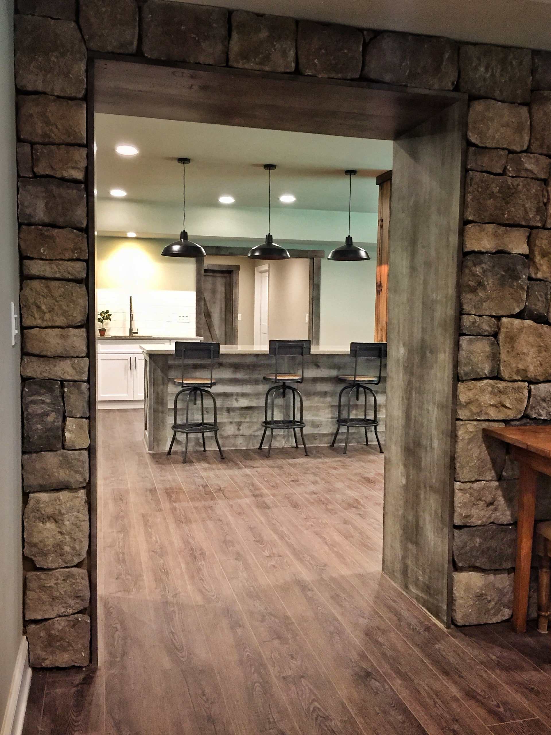 Rustic Basement