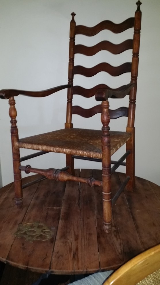 dating ladder back chairs