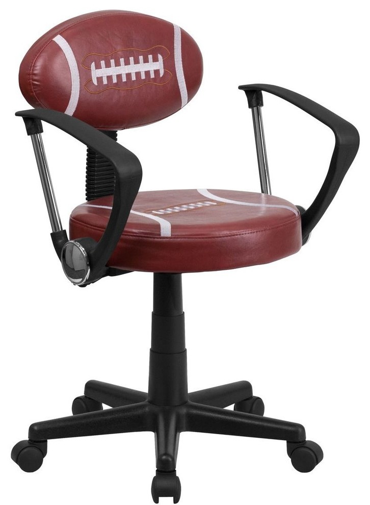 Football Task Chair With Arms