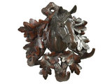 Crab Single Wall Hook Cast Iron Antiqued Brown