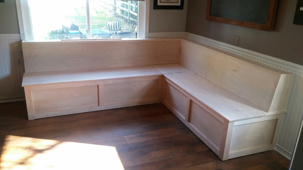 kitchen bench seating with back