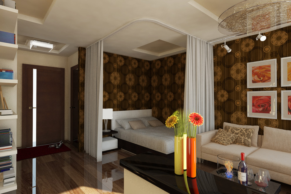 Дизайн проект квартиры студии