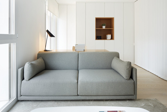 Apartamento Riberas scandinavian-living-room