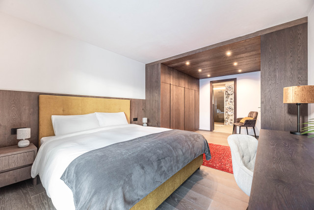 Chalet di lusso in Corvara modern-bedroom