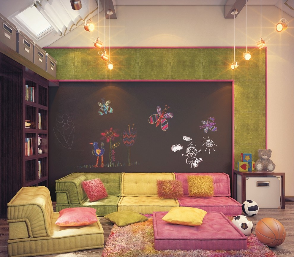 Детская игровая комната в холле (Третий этаж, мансарда)