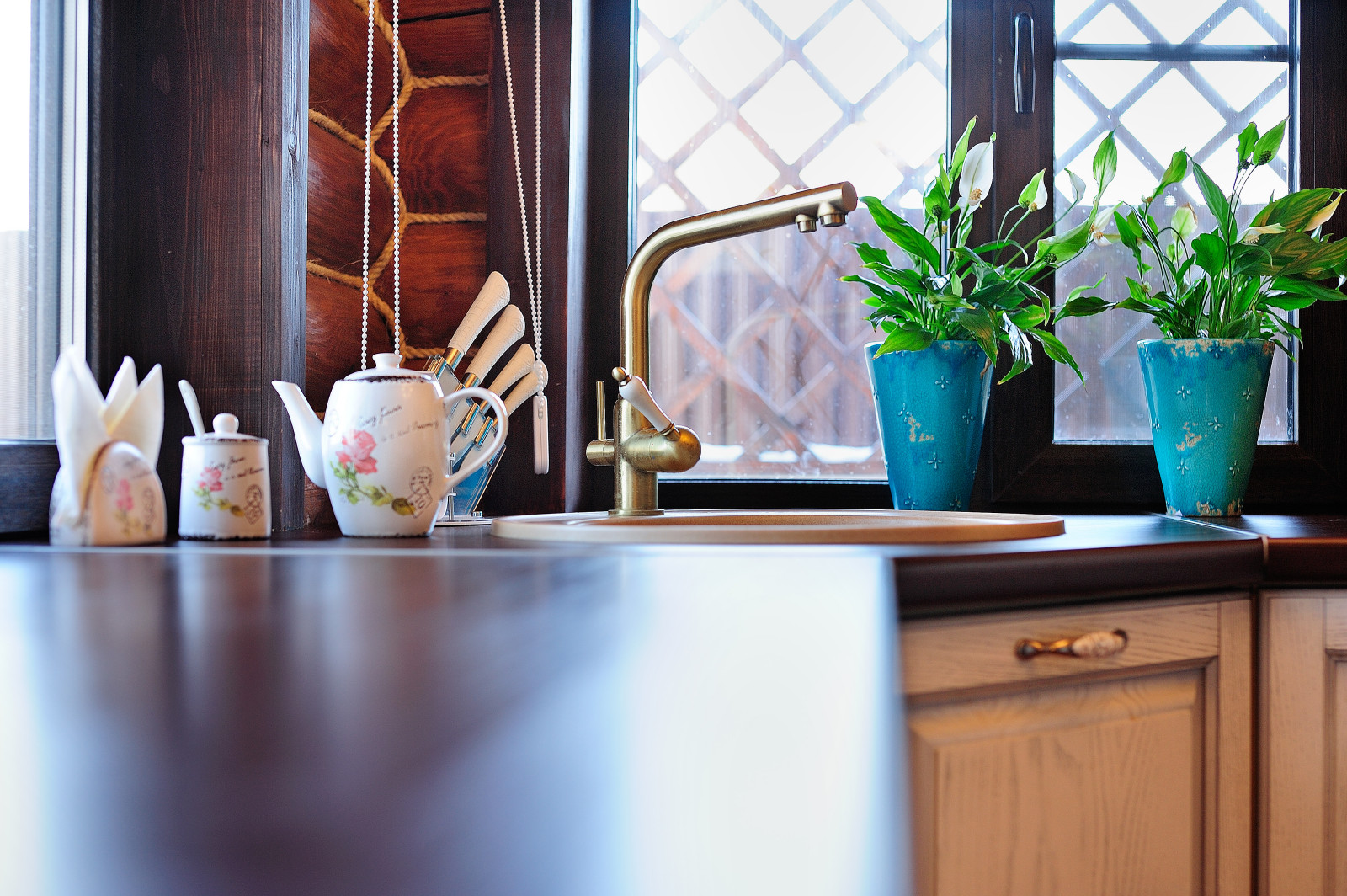 Бревенчатый дом для гостей