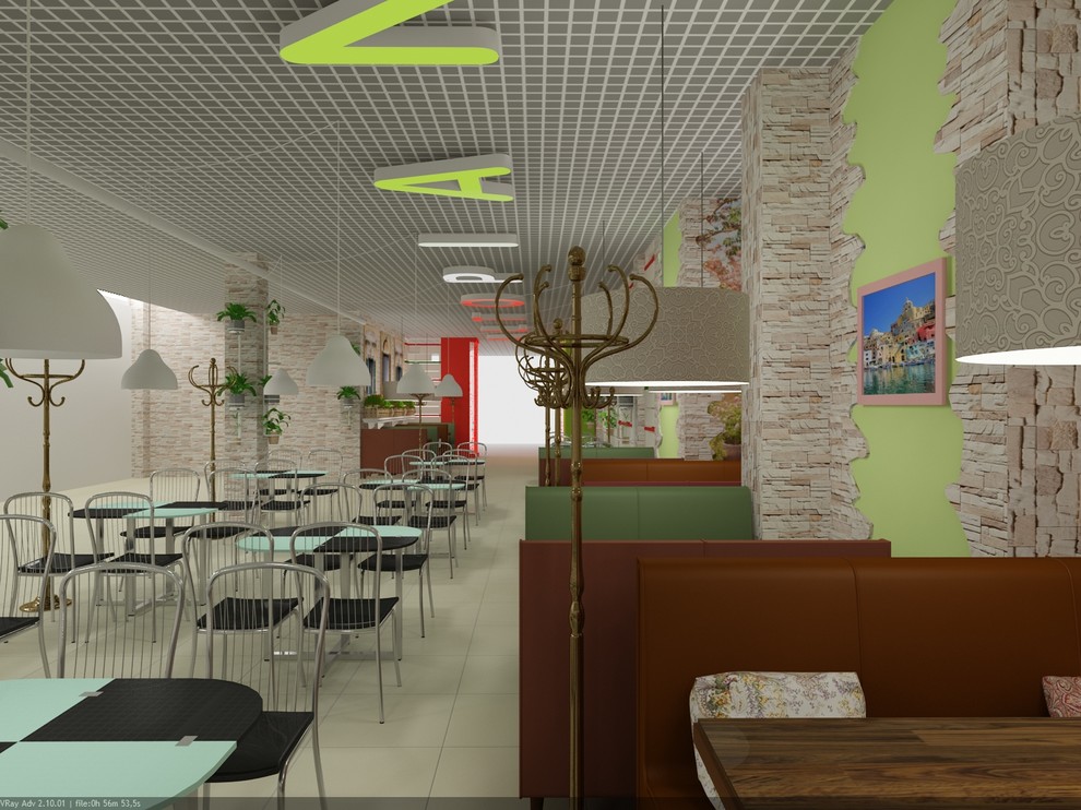 Дизайн кафе.