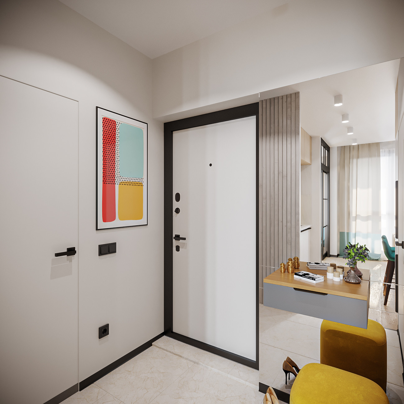 ЖК Лиговский. Студия для молодой девушки