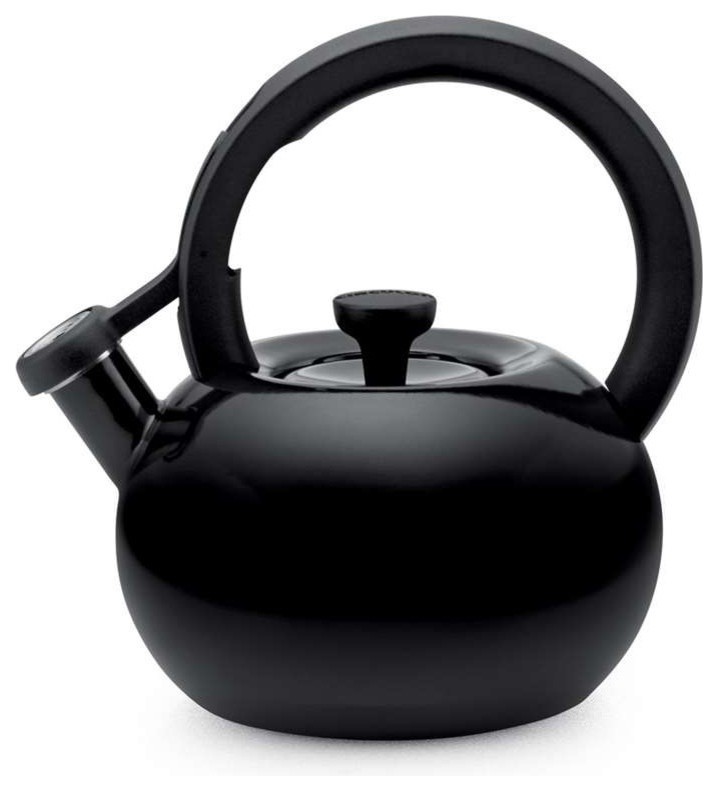 Circulon Circles Tea Kettle, 1.5Quart, Black, 1.5Quart Contemporary