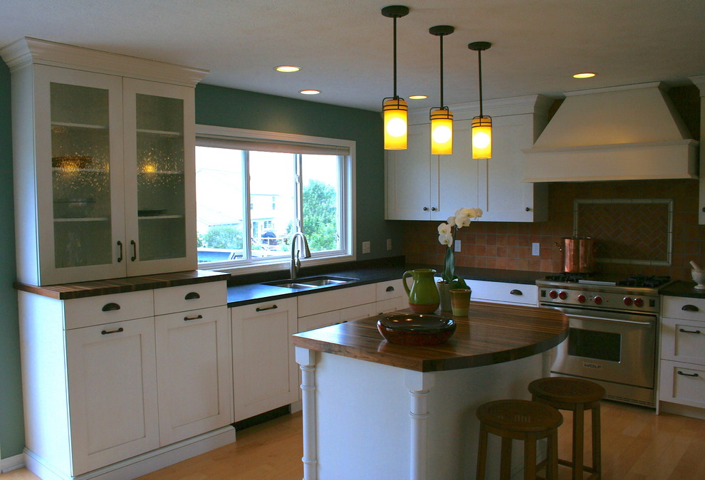 Inspiration for a transitional kitchen remodel in Grand Rapids