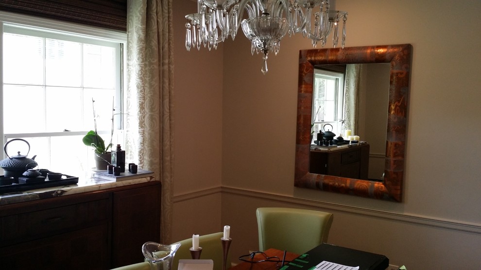 Example of a transitional kitchen design in Atlanta