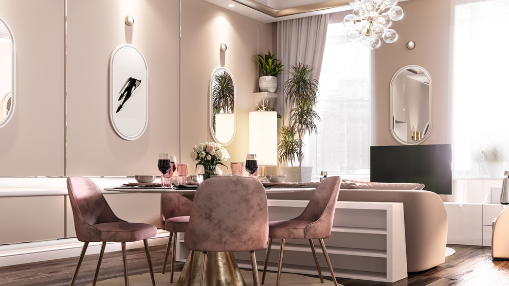 Реализованный проект квартиры на Малой Бронной, в Москве