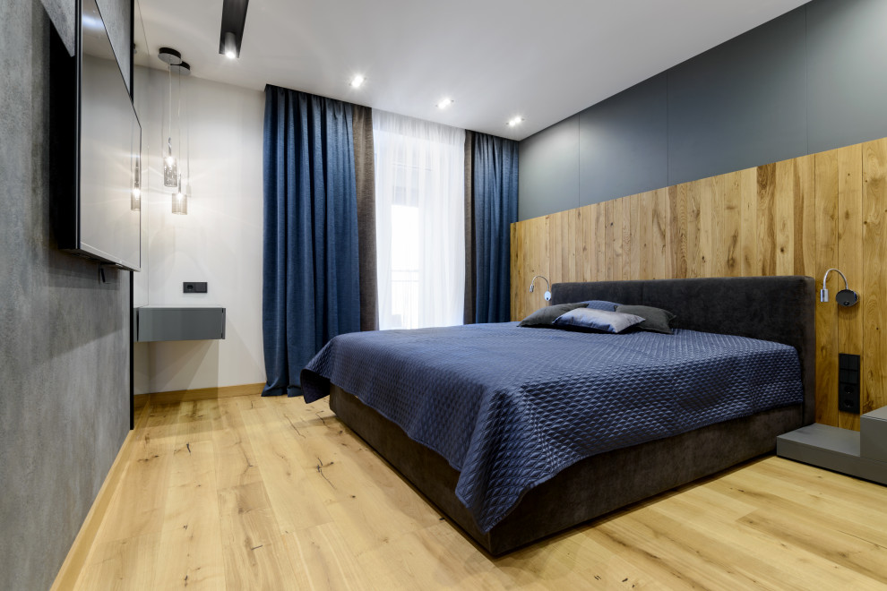 Интерьер квартиры в стиле LOFT в ЖК Квартал «На Декабристов» 90 м^2