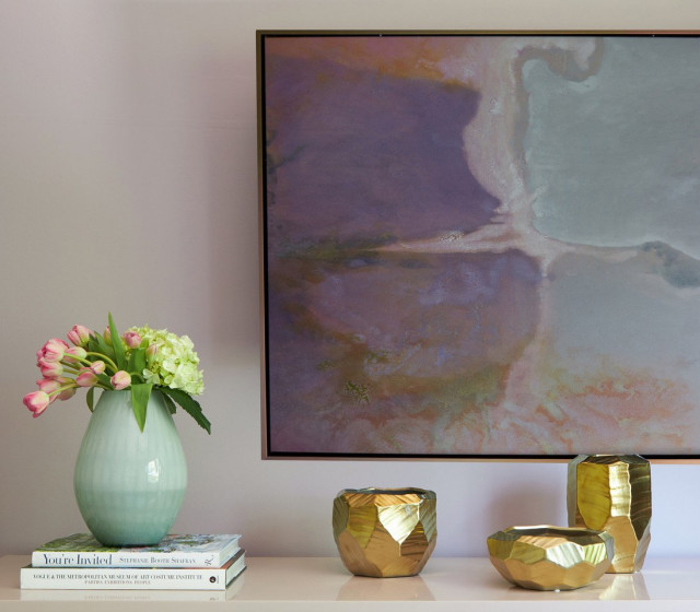 Timeless & Classy Home Design Eclectic Home Office Chicago by