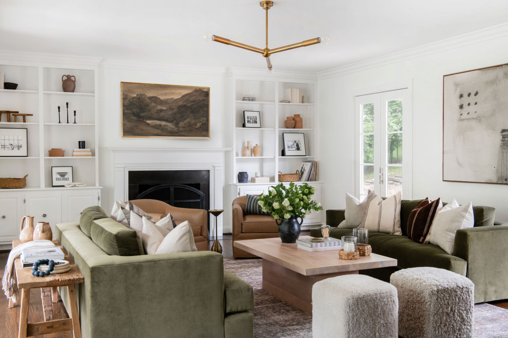 Hillwood House - Transitional - Living Room - Nashville - by Lauren ...