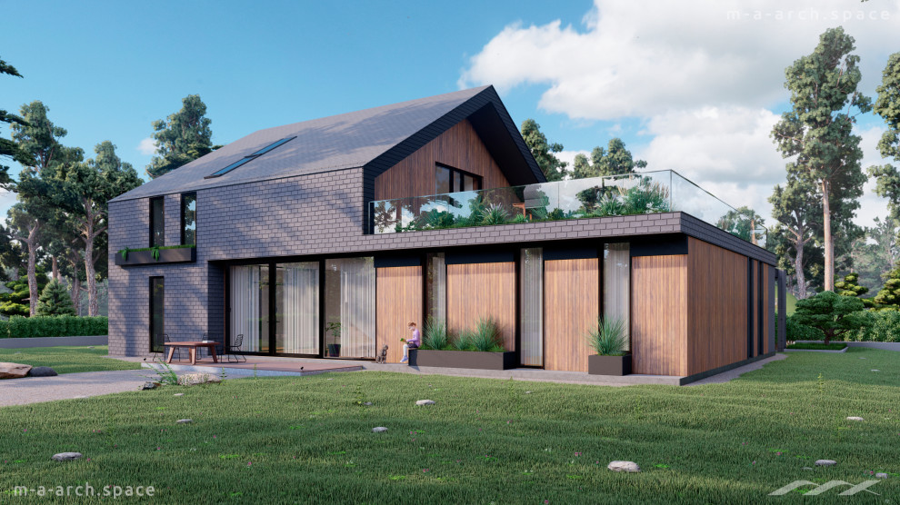 Проект энергоэффективного дома Т2-1